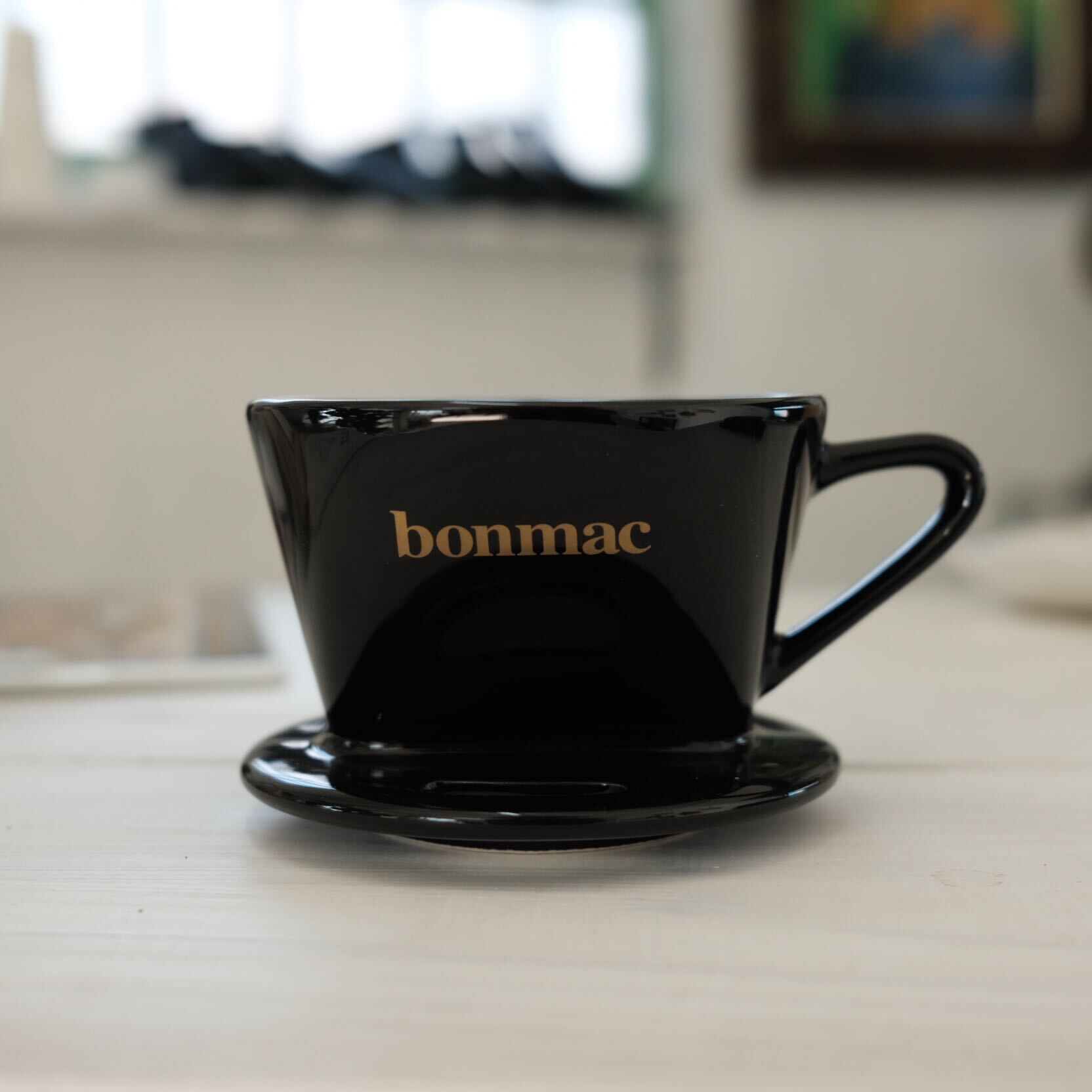 コーヒー ドリッパー メジャースプーン付き 扇型磁器ドリッパー Dripper